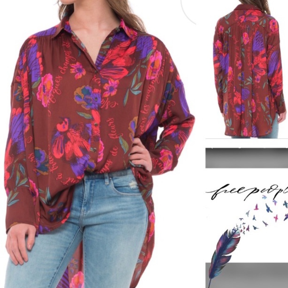 🌞 Silky Free People top